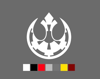 Star Wars Rebel/Empire Decal