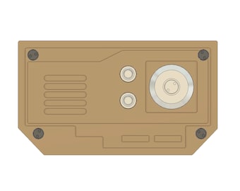 Star Wars Galaxy's Edge Control Panel 4 - 3D FILE ONLY