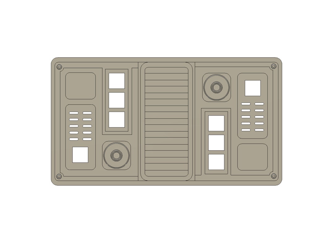 Star Wars Galaxy's Edge Control Panel 2 3D FILES ONLY Etsy