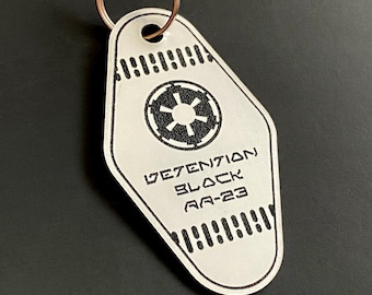 Star Wars inspired Detention Block Key Chain