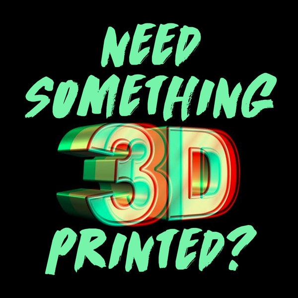 Services d'impression 3D personnalisés