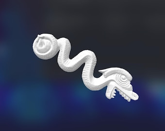 Haunted Mansion-Inspired Serpent Handle - 3D DIGITAL FILE