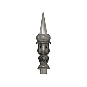 3D Model - Halloween Finial & Corner Bracket