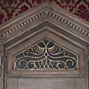 Haunted Mansion Door Transom Iron Work Design - DIGITAL FILE