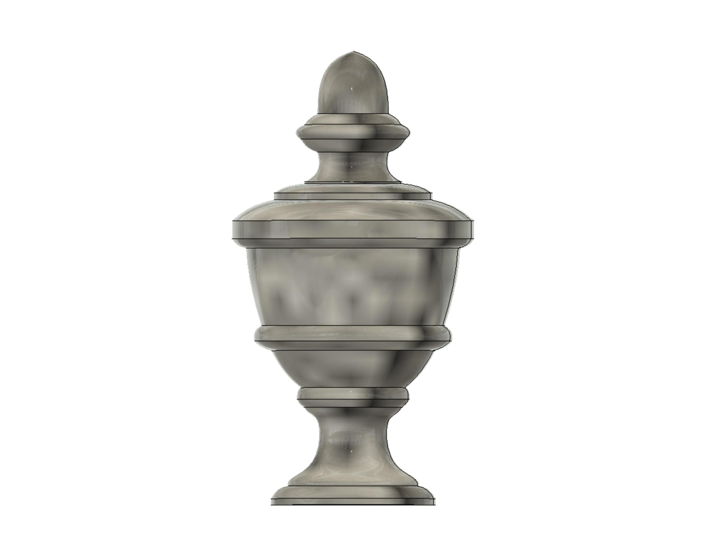 Modelo 3D - Urna de Halloween - Versão 2