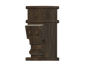 Haunted Mansion Inspired Pillar Candle Holder - 3D FILE