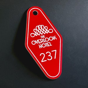 The Shining inspired Overlook Hotel Room 237 Key Chain
