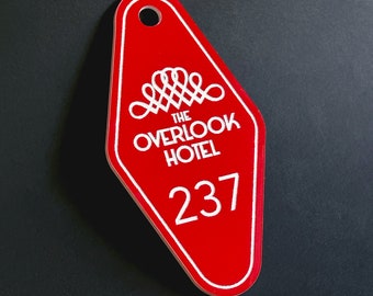 The Shining inspired Overlook Hotel Room 237 Key Chain