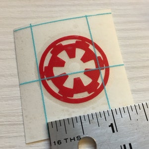 Rogue One AT-ACT Driver Helmet Emblem Sticker/Decal image 4