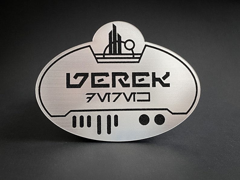 Custom Galaxy's Edge Replica Cast Member Name Tag image 2