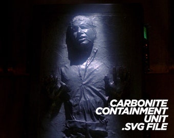 Han In Carbonite Box Frame .SVG for X-Carve 1000mm