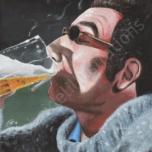 Here&#39;s to feeling good all the time Kramer -11x14 art print