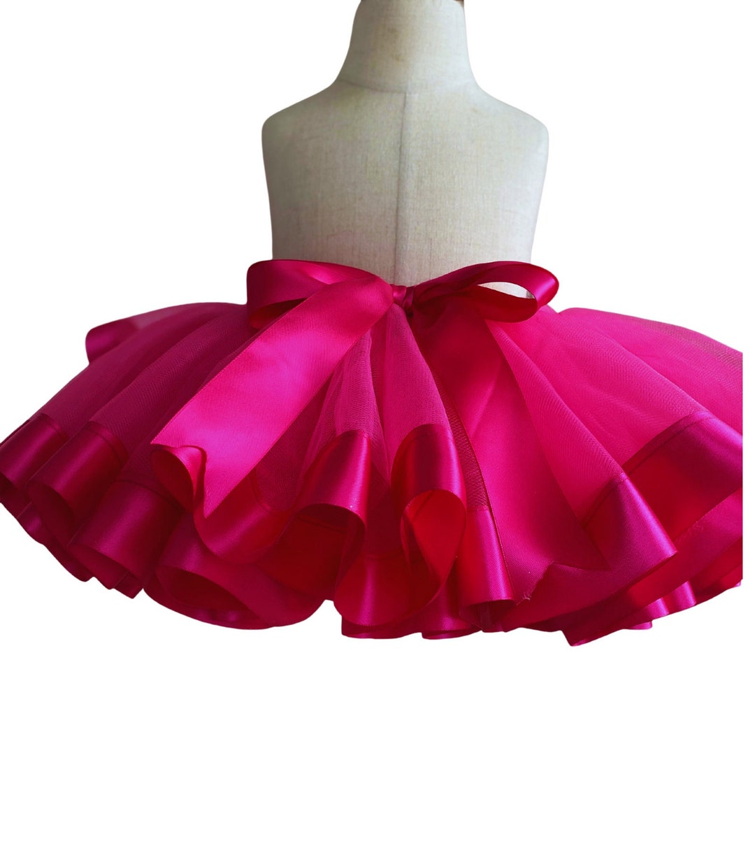 Fuchsia Tutu Skirt. Baby Girl Tutu Skirt. Toddler Tutu Skirt. Girls Tutu. Birthday Party Outfit