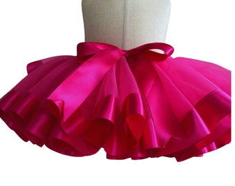 Fuchsia tutu skirt.  Baby girl tutu skirt.  Toddler tutu skirt.  Girls tutu.  Birthday party outfit.  Birthday party dress.  Costume.