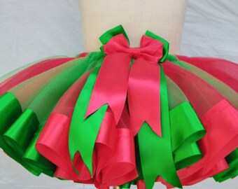 red christmas tutu