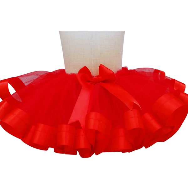 Red Toddler Tutu Skirt. Baby girl tutu. Birthday tutu dress. Baby Christmas dress. Toddler tutu dress. Girl tutu dress. Girl tutu skirt.