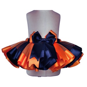 Black and Orange tutu skirt. Halloween tutu outfit.  Baby girl tutu skirt. Toddler tutu. Girls tutu. Birthday party outfit.  Tutu dress.