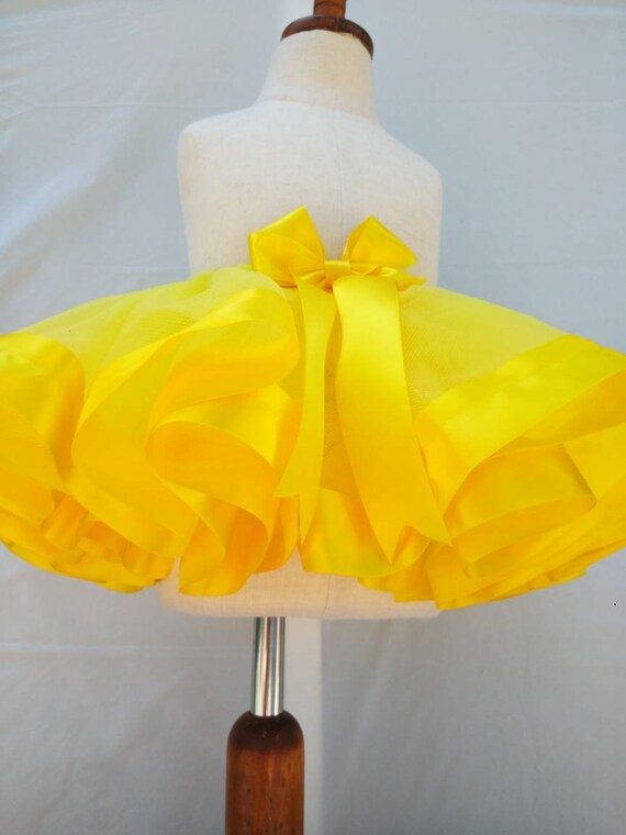 Yellow Tutu Skirt. Baby girl tutu skirt. Toddler tutu dress. Etsy