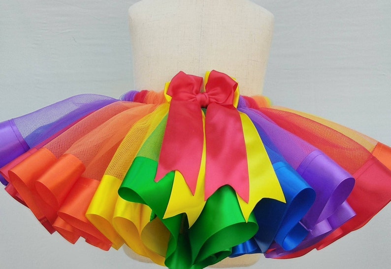 Rainbow Tutu Skirt. Baby Girl Tutu. Girl Tutu Skirt. Toddler - Etsy