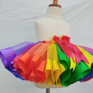 Rainbow Tutu Skirt. Baby Girl Tutu. Girl Tutu Skirt. Toddler | Etsy