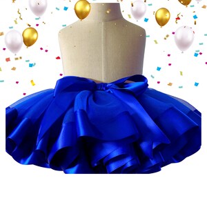 Royal Blue Party Dress Outfit Baby Girl Photoshoot Toddler Skirt Wedding Cocktail Tutu Costume Womans Halloween Tutu Skirt Bridesmaid Ballet