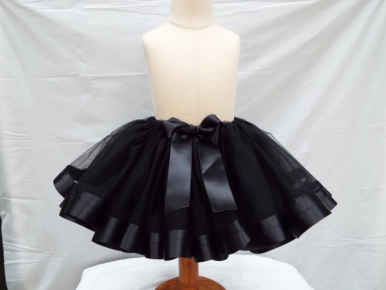 Black Tutu Skirt for Toddler. Baby girl tutu. Toddler girl Etsy