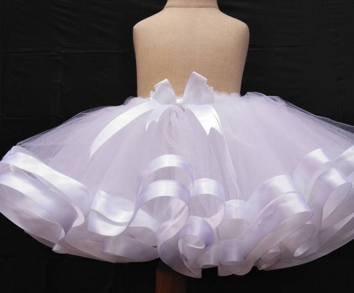 White Tutu Skirt. Baby Girl Tutu Dress. Toddler Girl Tutu Etsy