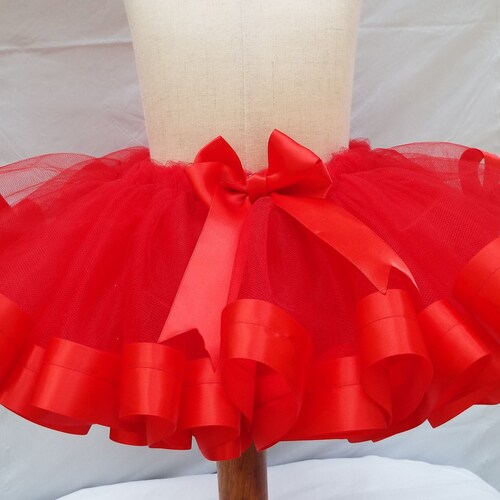 Red Toddler Tutu Skirt. Baby Girl Tutu. Birthday Tutu Dress. Etsy