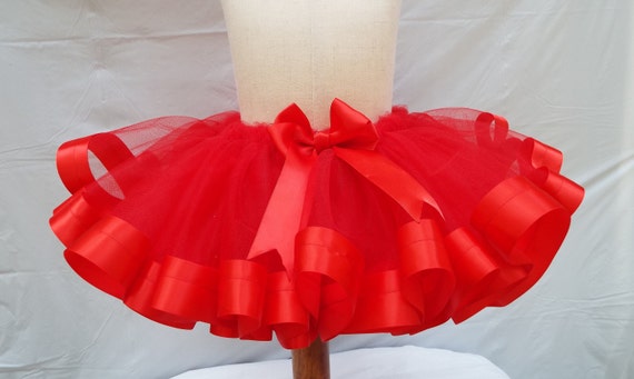Falda roja Tutu para niños pequeños. Tutú niña. Vestido tutú - Etsy México