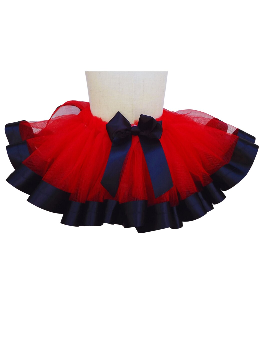 Black Tutu Skirt Baby Girl Tutu Toddler Red Outfit Halloween Photoshoot