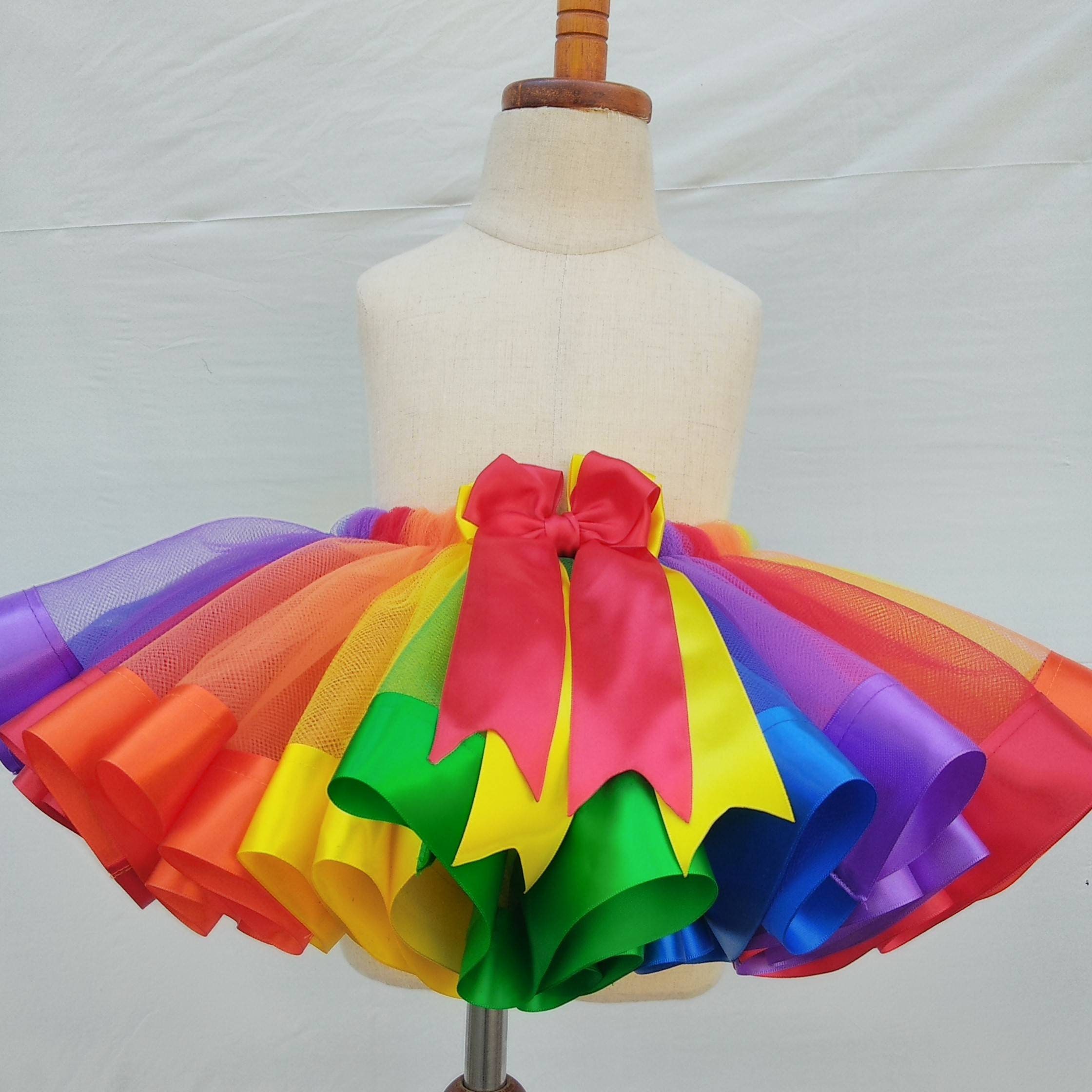 Rainbow Tutu Skirt. Baby Girl Tutu. Girl Tutu Skirt. Toddler | Etsy