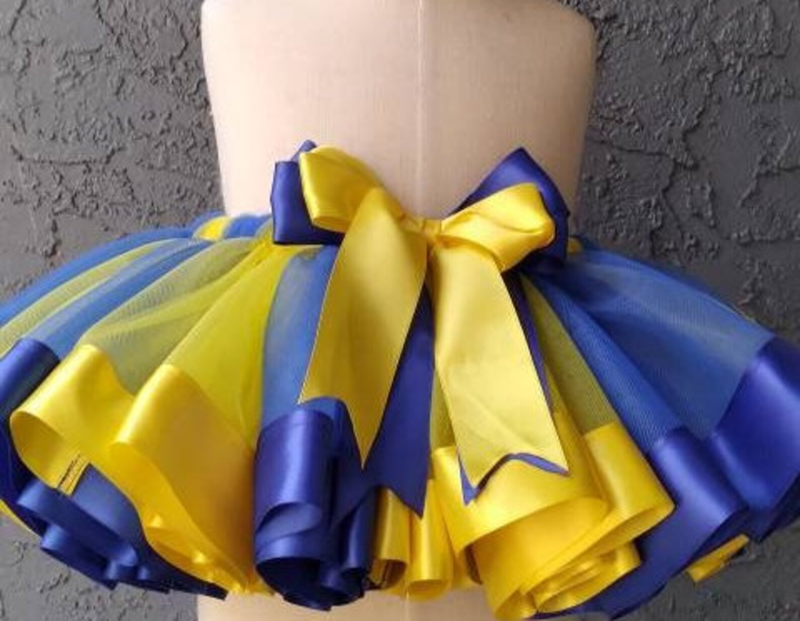 Blue and Yellow Tutu Skirt. Rainbow Tutu. Baby Girl Tutu - Etsy