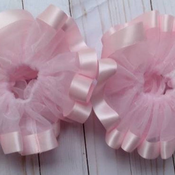 Baby Pink Tutu Socks Ribbons Tutu Ruffle Anklets. Tutu socks. Ankle Tutus. Toddler socks. Baby girl socks. Ruffle socks. Ribbons socks. Girl