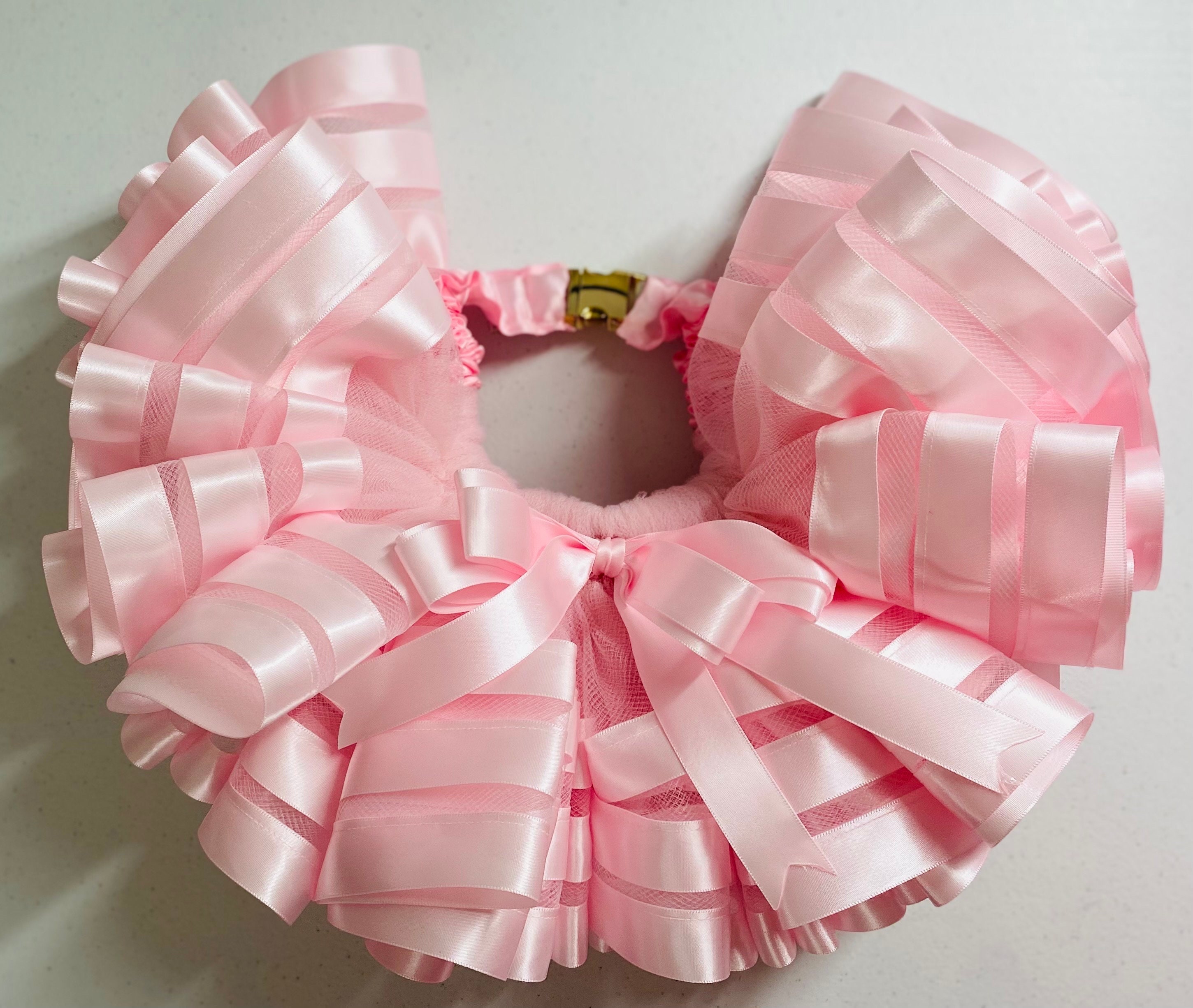 Light Pink Dog Tutu Skirt. XS-XXXL. Cat Dog Wedding. Dog