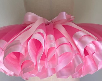 Baby pink tutu skirt.  Baby girl tutu skirt.  Toddler tutu skirt.  Girls tutu.  Birthday party outfit.  Birthday party dress.  Costume.