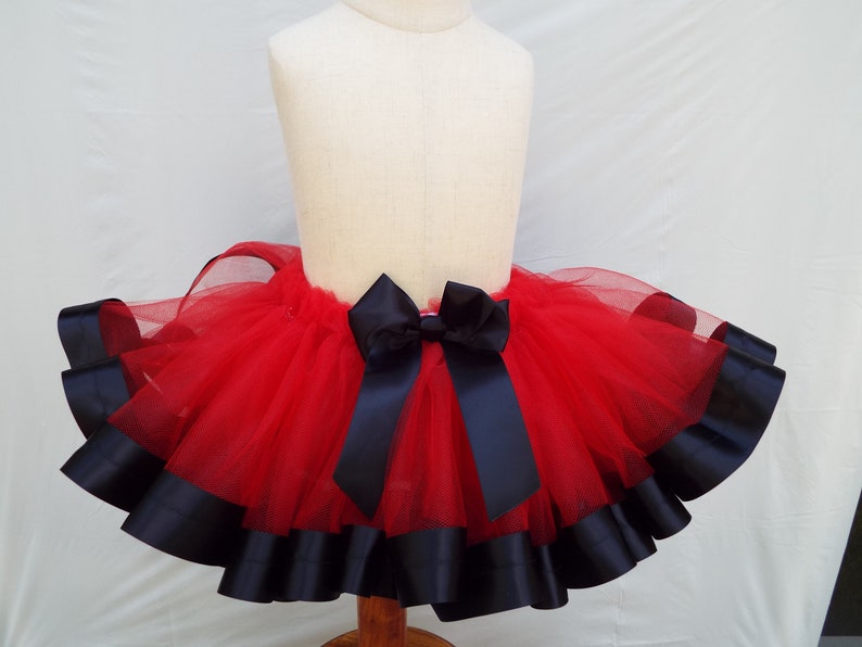 Black Tutu Skirt. Baby Girl Tutu. Toddler Girl Tutu. Red Etsy