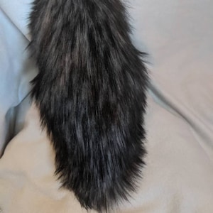 Mini Silber Fuchs Schwanz