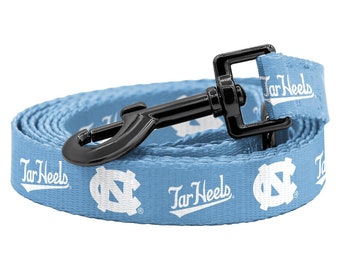 UNC Tar Heels 6 Foot Dog Walking Leash | Officially Licensed