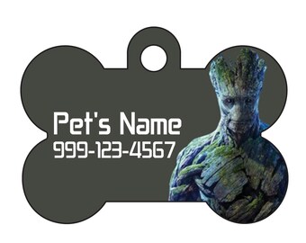 groot dog tag