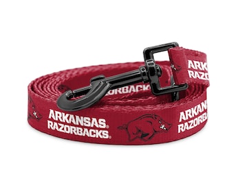 Arkansas Razorbacks 6 Foot Dog Walking Leash | Officially Licensed