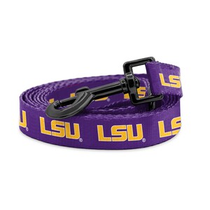 LSU Tigers 6 Foot Dog Leash | Officially Licensed