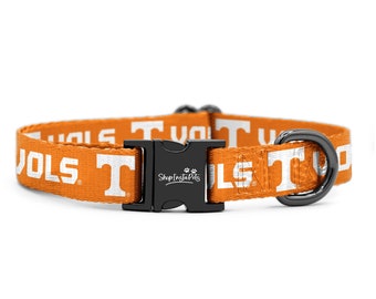 Tennessee Volunteers Adjustable Collar for Dogs and Cats | Officially Licensed | Fits all Pets!