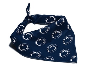 Bandana de los Penn State Nittany Lions de la NCAA para perros y gatos / Con licencia oficial / Apta para mascotas de todos los tamaños / Un excelente regalo