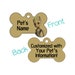 Baby Groot | Disney Guardians of the Galaxy Double Sided Pet Id Dog Tag | Personalized for Your Pet