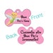 Disney Tinkerbell Double Sided Pet Id Dog Tag Personalized for Your Pet