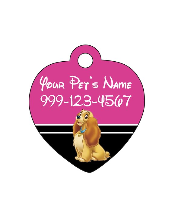 Lady and the tramp dog sale tag