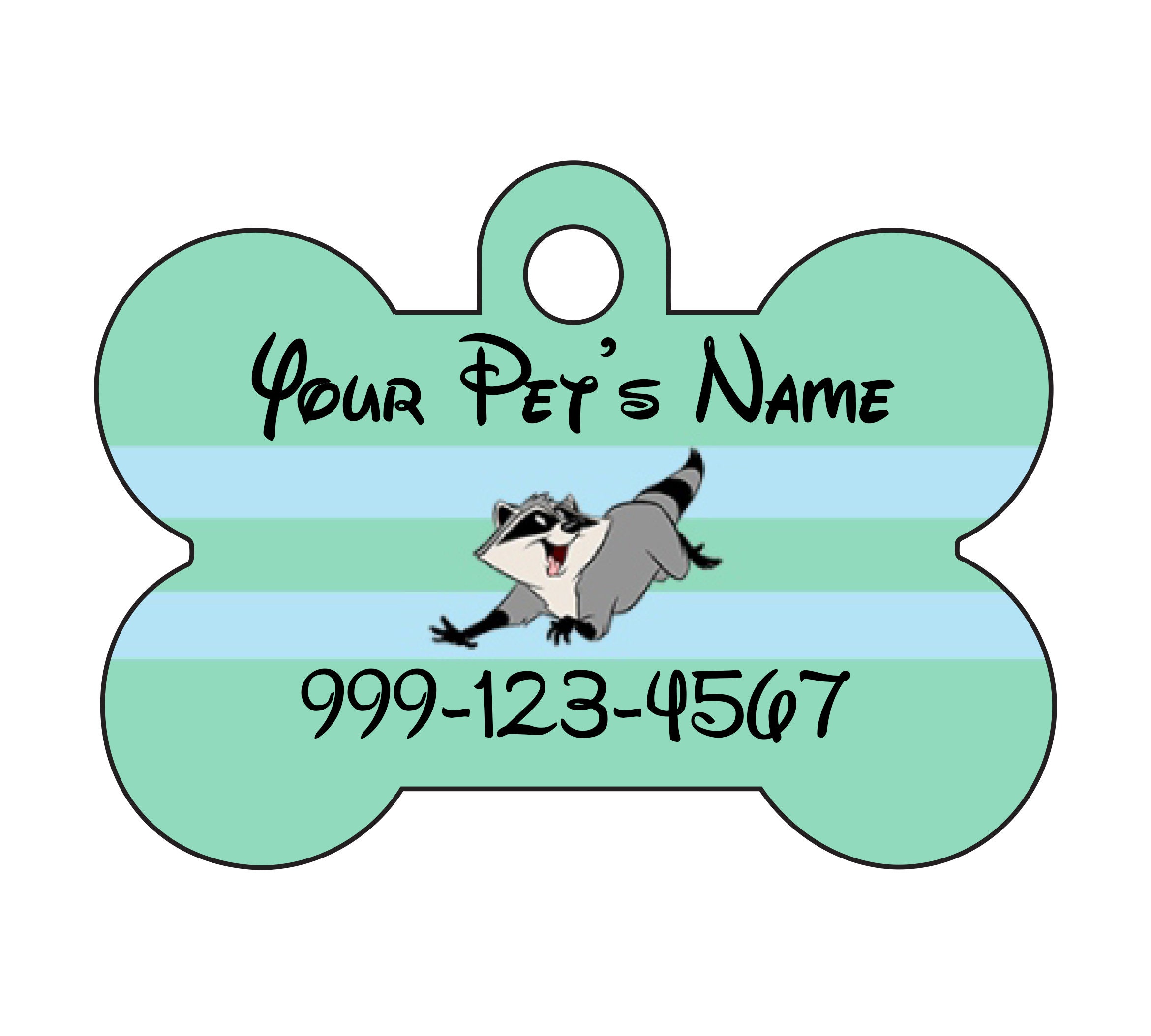 ディズニー ポカホンタス ミーコ ペットIDタグ 犬＆猫用 ペットの名前と番号をカスタマイズ - Etsy 日本