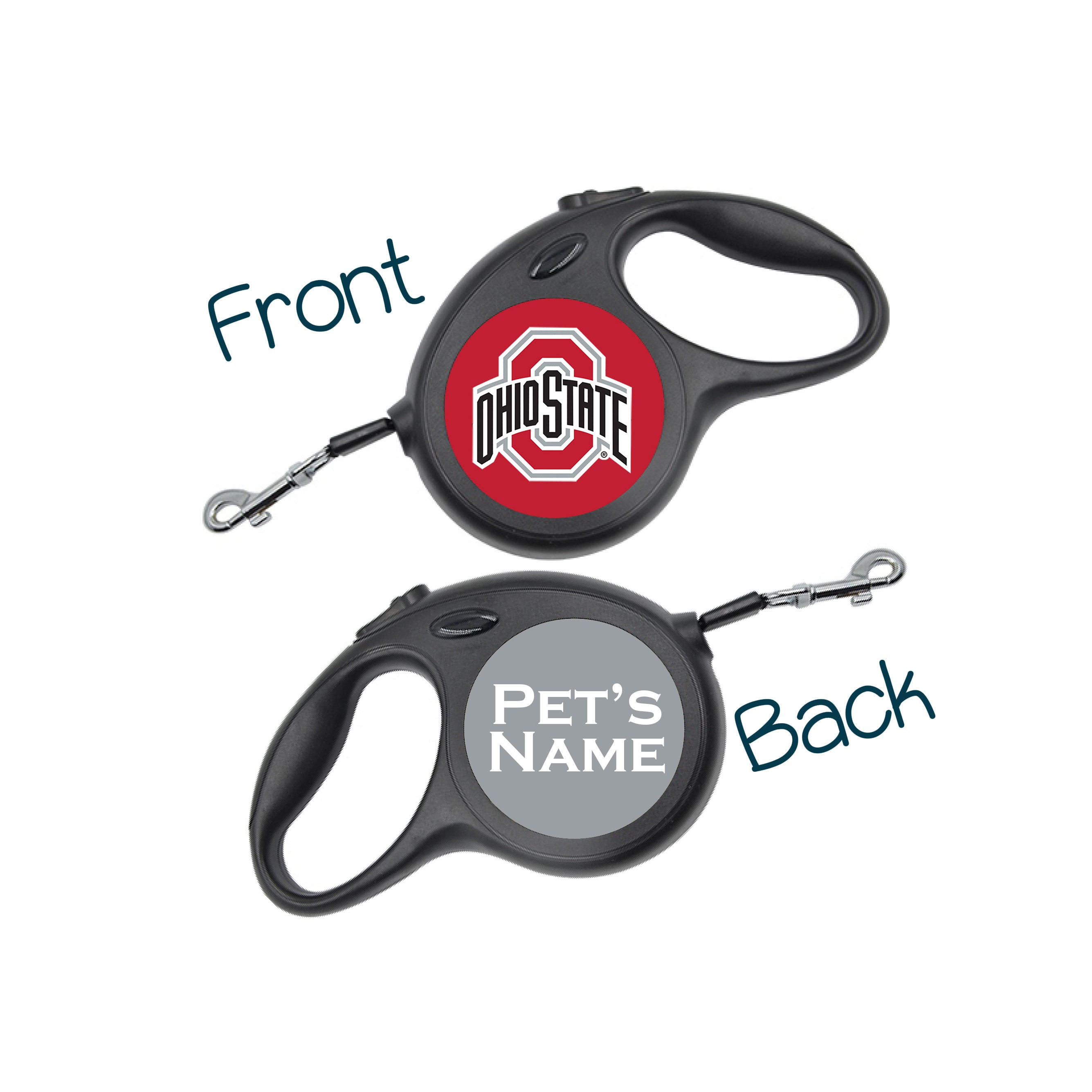 NCAA Ohio State Buckeyes Hundeleine – Lizenziert, 2,5 Cm Breit, Größen 4' & 6'