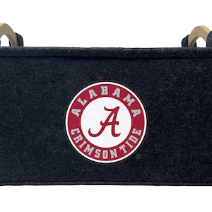 Alabama Crimson Tide Officially Licensed Basket | Great for Home Decor & Dog Toys