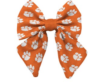 Clemson Tigers Pet Bow Tie | Officially Licensed | Fits Dogs & Cats of all Sizes!